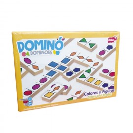 DOMINÓ COLORES Y FIGURAS