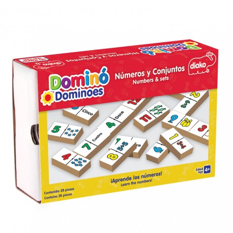 DOMINÓ NÚMEROS Y CONJUNTOS