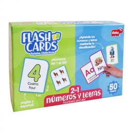 FLASH CARDS NÚMEROS Y ABC