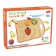 PICA FRUTA EN TABLA