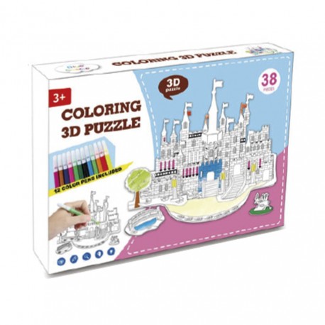 ROMPECABEZAS CASTILLO 3D