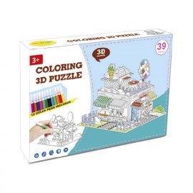 ROMPECABEZAS HELADERÍA 3D