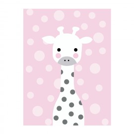 PINTA POR NÚMERO 30 x 40 BABY JIRAFA