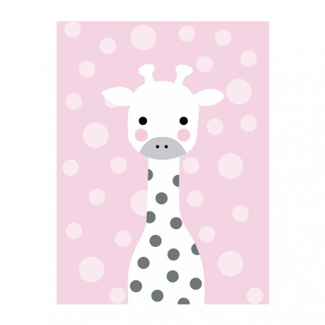 PINTA POR NÚMERO 30 x 40 BABY JIRAFA