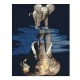 PINTA POR NUMERO 40X50 REFLEJO ELEFANTE