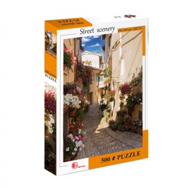 ROMPECABEZAS CALLE DE LAS FLORES 500PZ